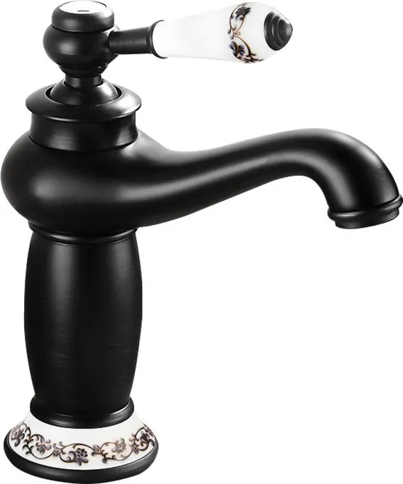 Mexen Draco torneira de lavatório, preta - 745400-70