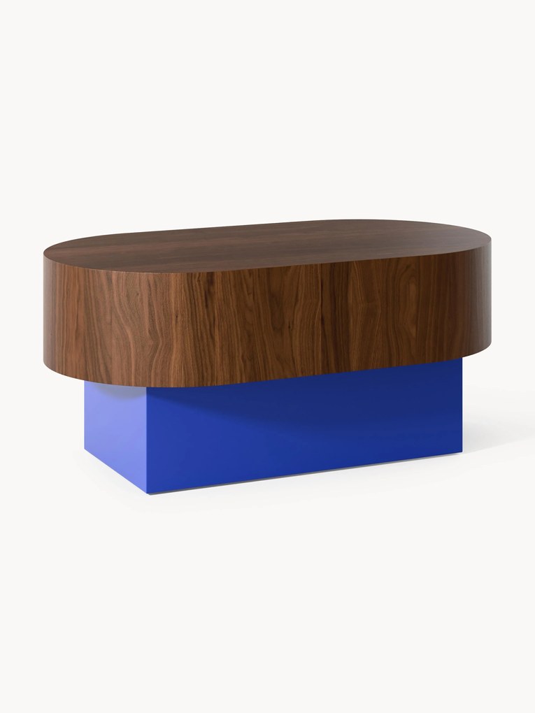 Mesa de apoio oval Rylan