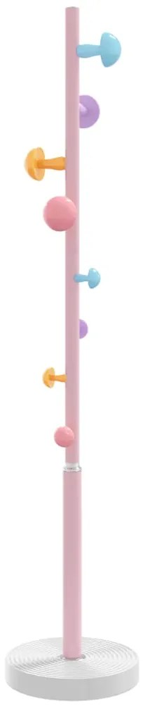 Bengaleiro 172 cm ferro revestido a pó rosa