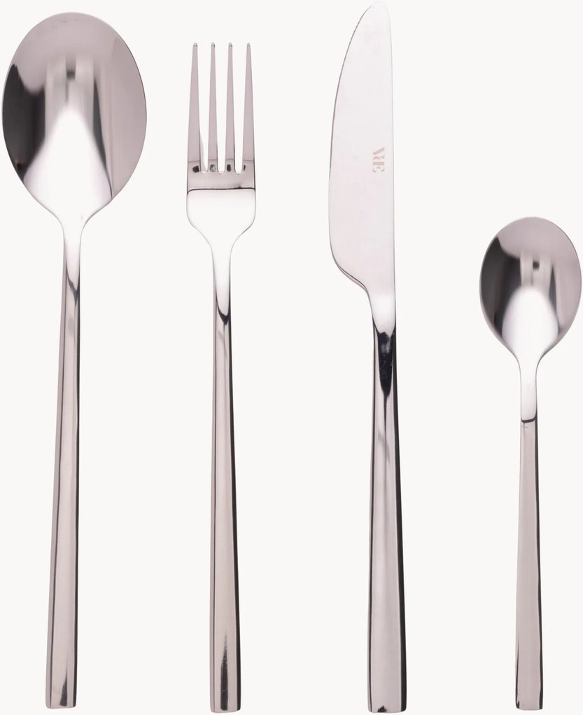 Talheres em aço inoxidável Stylo, 6 pessoas, conjunto de 24