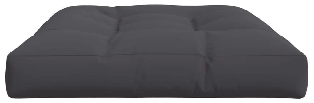 Almofadão para móveis de paletes 120x80x12 cm tecido antracite