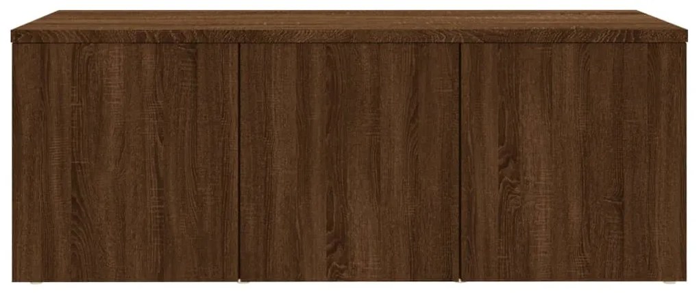 Móvel TV 80x34x30 cm derivados de madeira cor carvalho castanho