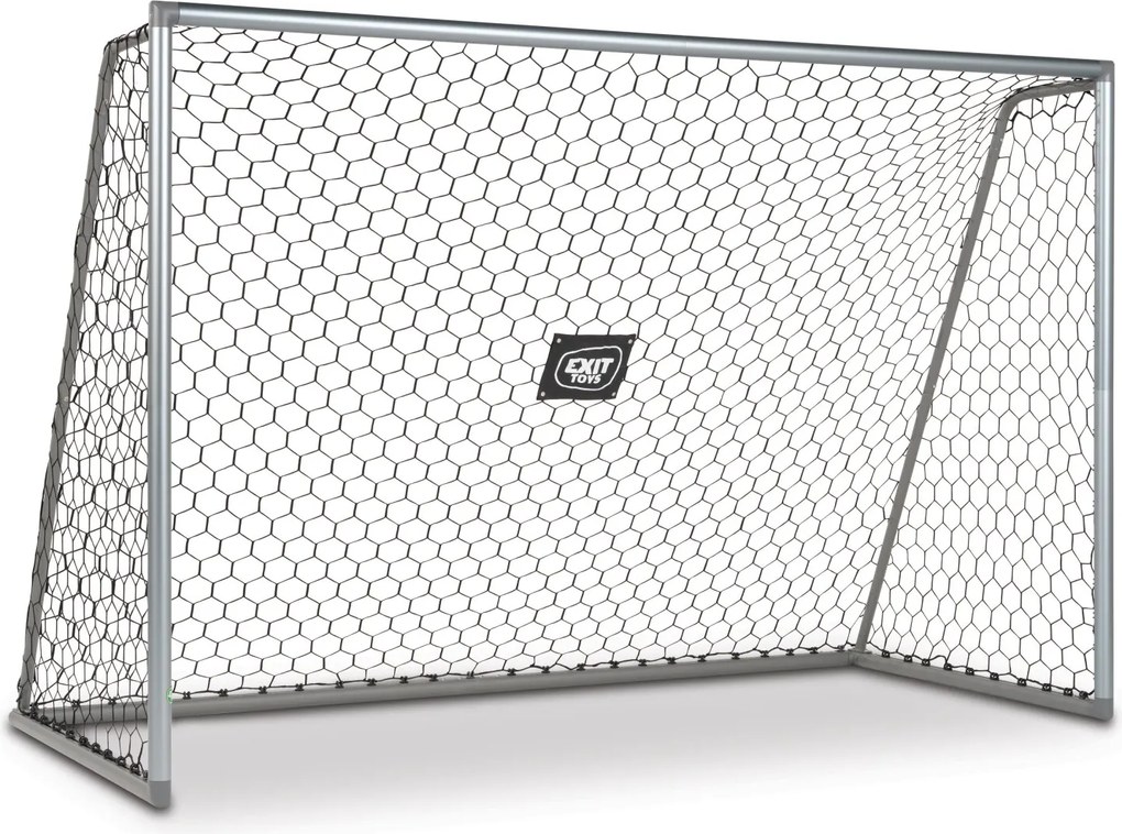 Baliza de futebol em alumínio Scala 300 x 200 cm - prateada