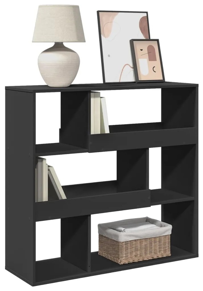 Estante/divisória 100x33x94,5 cm preto