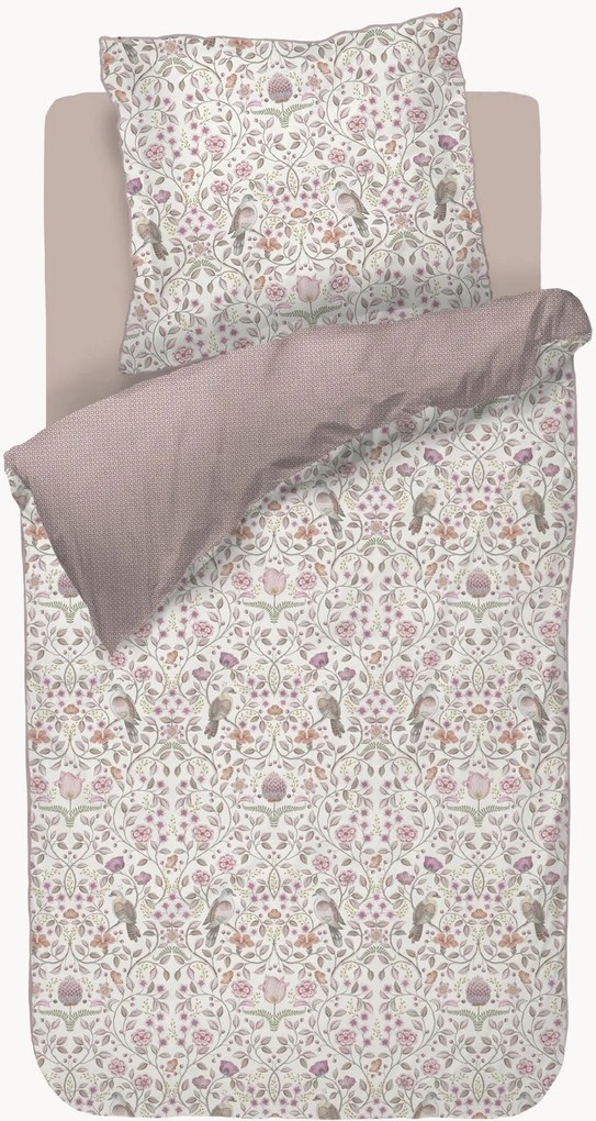 Conjunto de roupa de cama em percal de algodão Garden of Dove