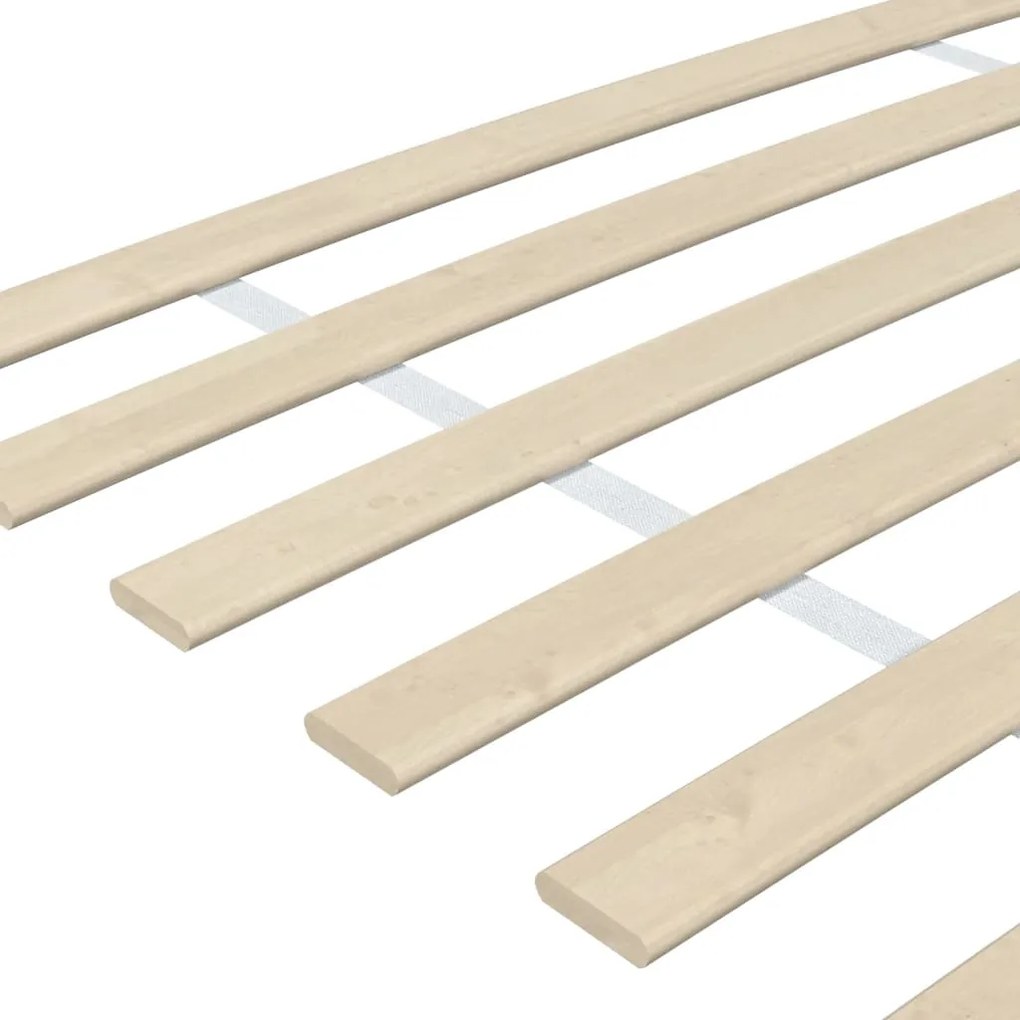 Estrados de ripas com 34 ripas 2 pcs 80x200 cm