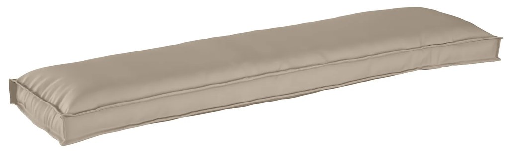vidaXL Almofada de Palete para Banco Taupe 150x40x8 cm Tecido Oxford