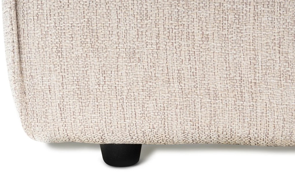 Sofá de Canto Lora – Castanho Claro – 303 cm x 193 cm x 65 cm