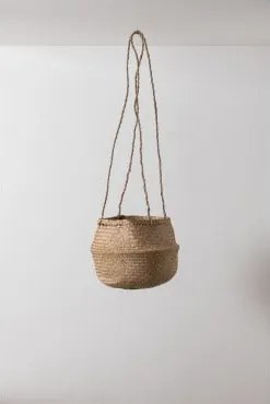 Vaso De Plantas Em Junco Kahs Natural - Sklum