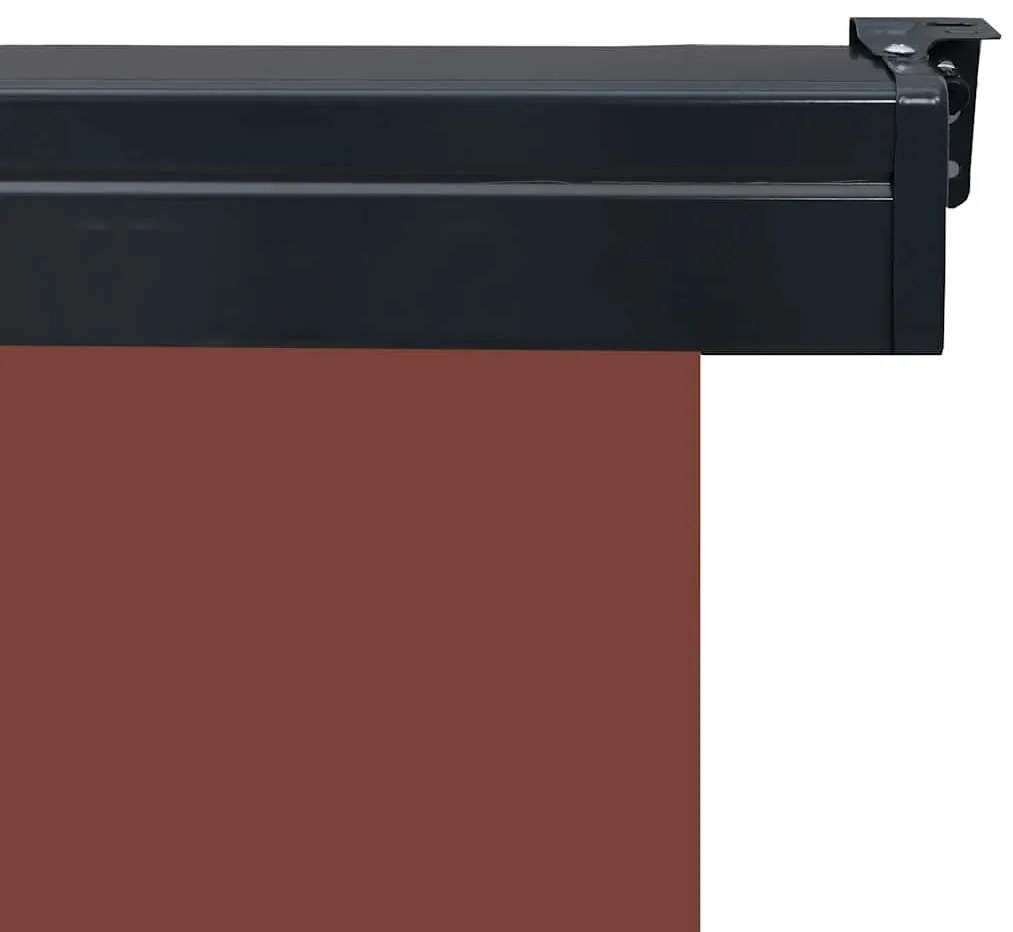 Toldo lateral para varanda 175x250 cm castanho