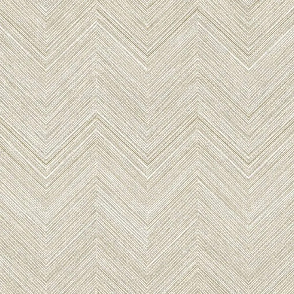 Noordwand Papel de parede Topchic Herringbone bege-claro