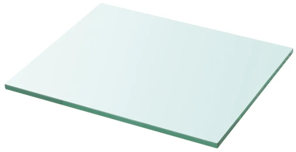vidaXL Prateleira de vidro 30x25 cm transparente