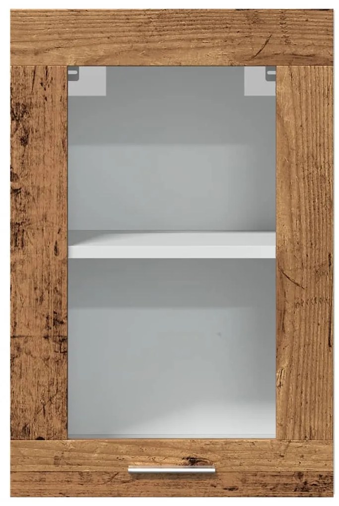 Armário suspenso “Lyon” 40x31x60 cm madeira velha