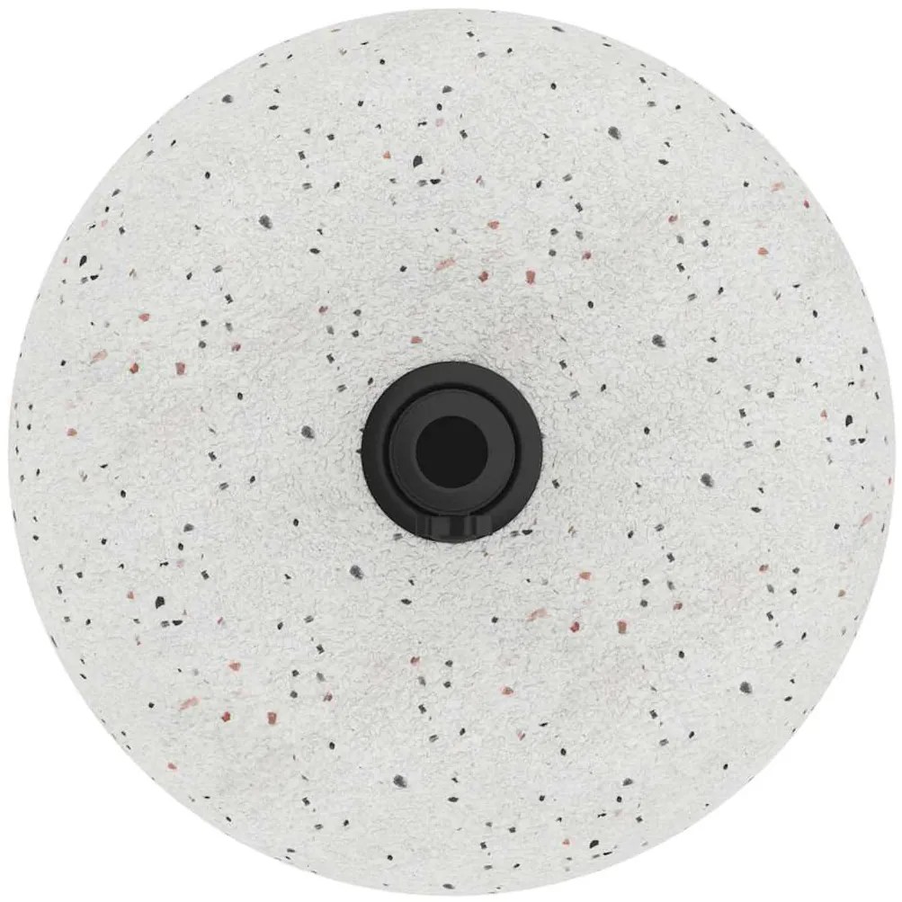 Base de Guarda-sol para Postes de 37/42/52/58mm em Concreto Branco de