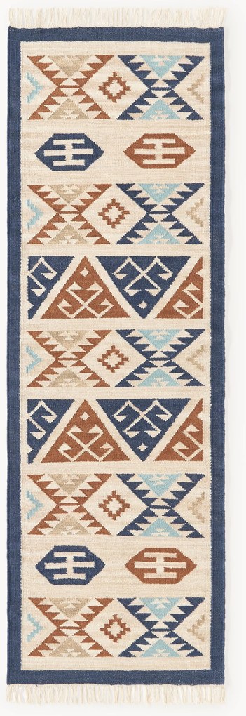 Passadeira em lã artesanal Anisa