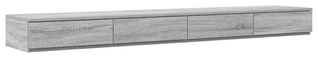 Cama de Armazenamento Cinza Sonoma 180x200 cm