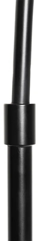 LED Preto inteligente com dourado e vidro fumê Incl. Wifi G95 - Zuzanna