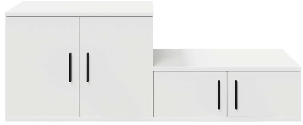 Armário de Armazenamento vidaXL Branco 108x41x40 cm em Madeira de Enge