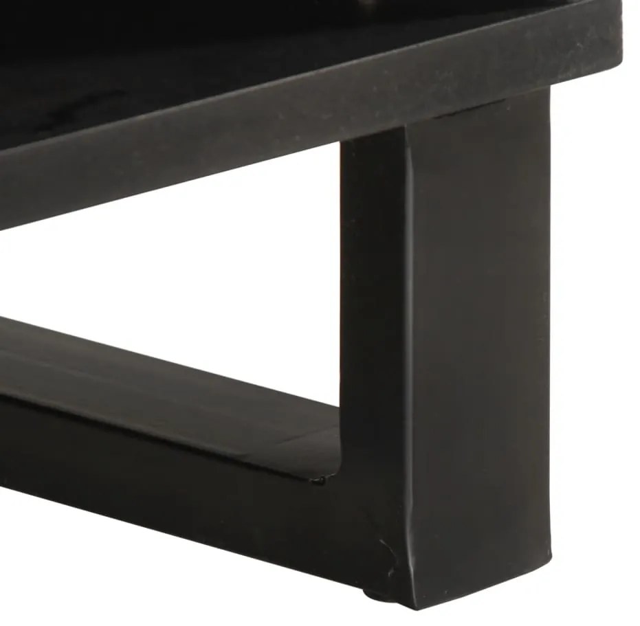 Mesa de centro 80x51x40 cm madeira de acácia maciça