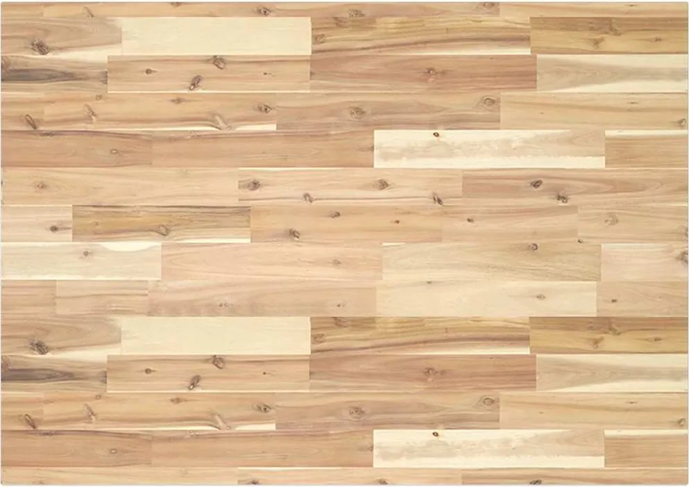 vidaXL Tampo de secretária 120x70x2 cm acácia maciça não tratada