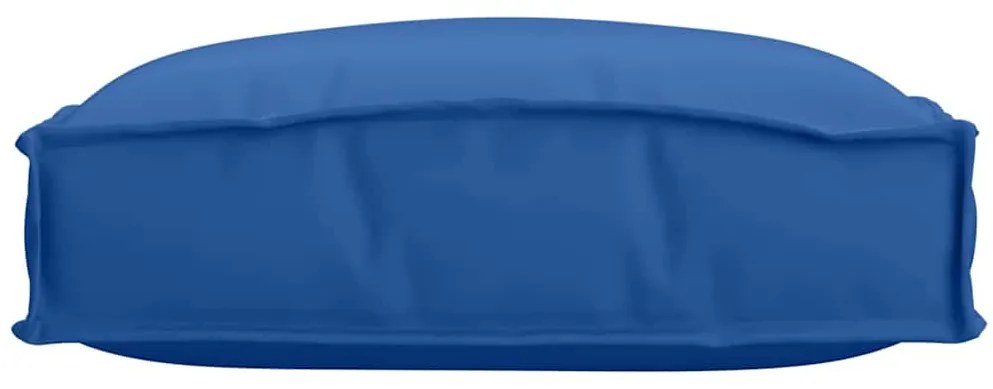 Almofadas para Paletes 2 pcs Azul Royal 40x40x8 cm em Tecido Oxford