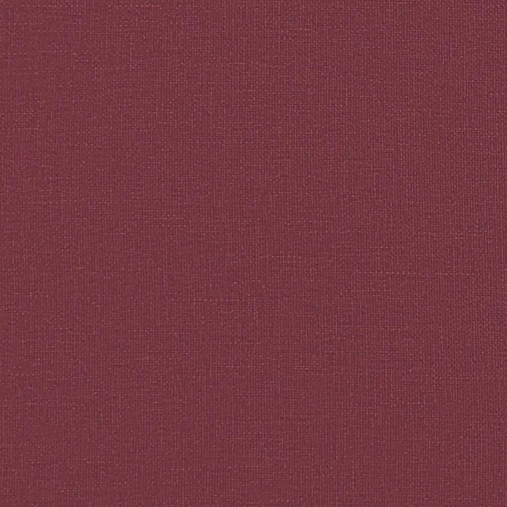 Poltrona de massagens elétrica reclinável tecido vermelho tinto