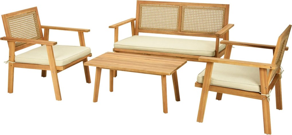 Conjunto de mobiliário para o exterior Richardson 123