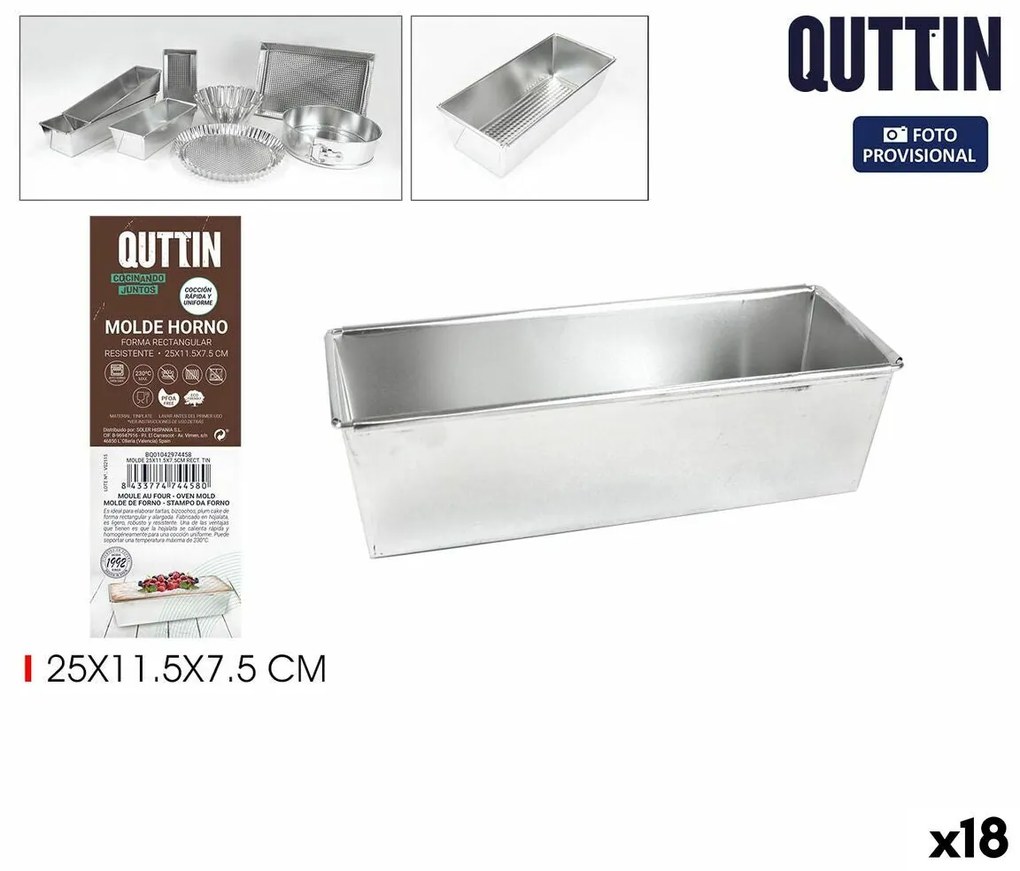 Molde de Bolos Quttin (18 Unidades)