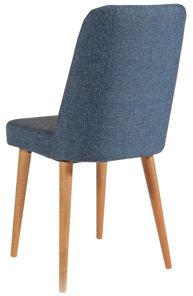 Conjunto de Mesa de Jantar Extensível Santiago – Pinho Atlântico e Azu