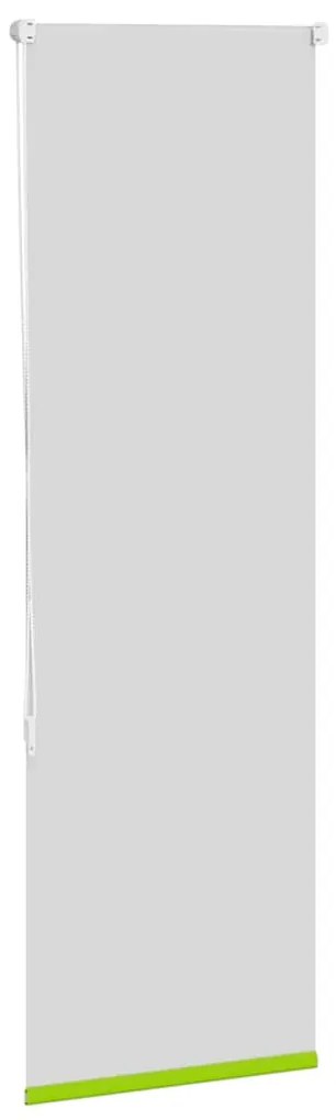 Persiana de enrolar 55x130 cm largura tecido 50,7 cm poliéster