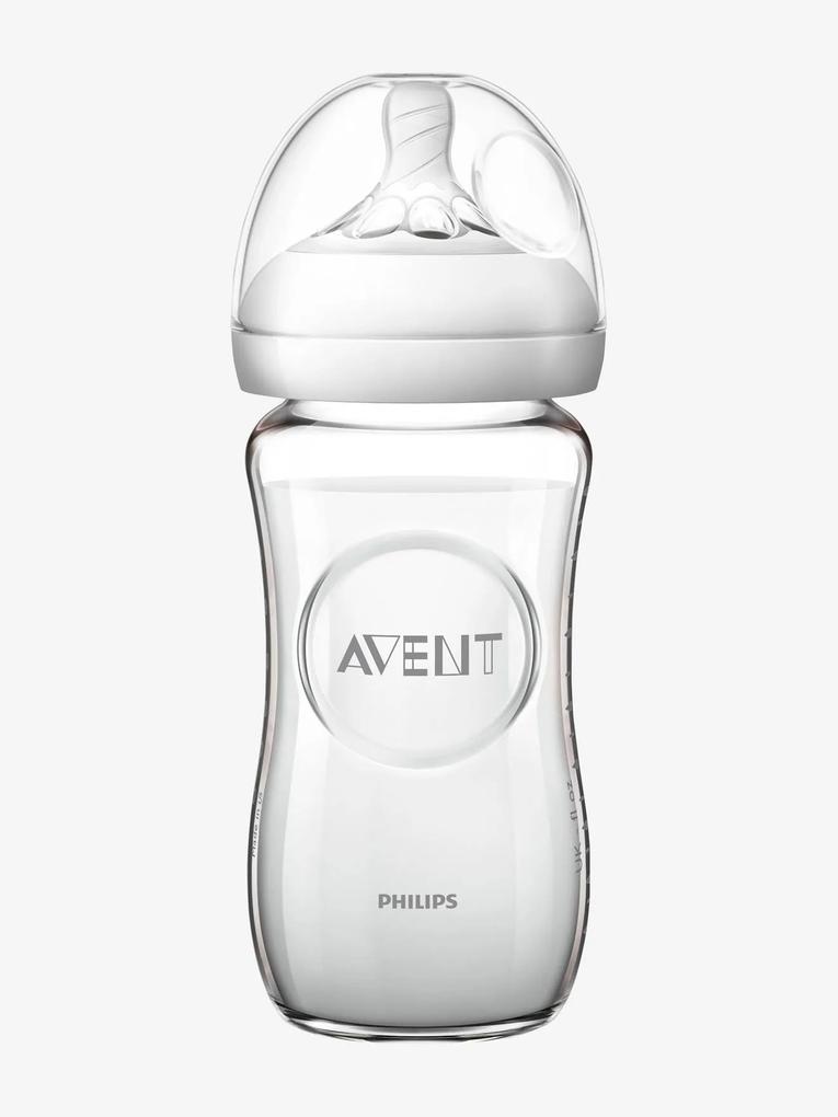 Biberão de vidro 240 ml Philips AVENT Natural sem BPA sem cor