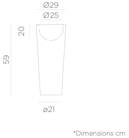 VASO REDONDO FICUS 60 CM LUZ LED BRANCO FRIO COM CABO HOTEL, CASA, JARDIM, RESTAURANTE, BAR