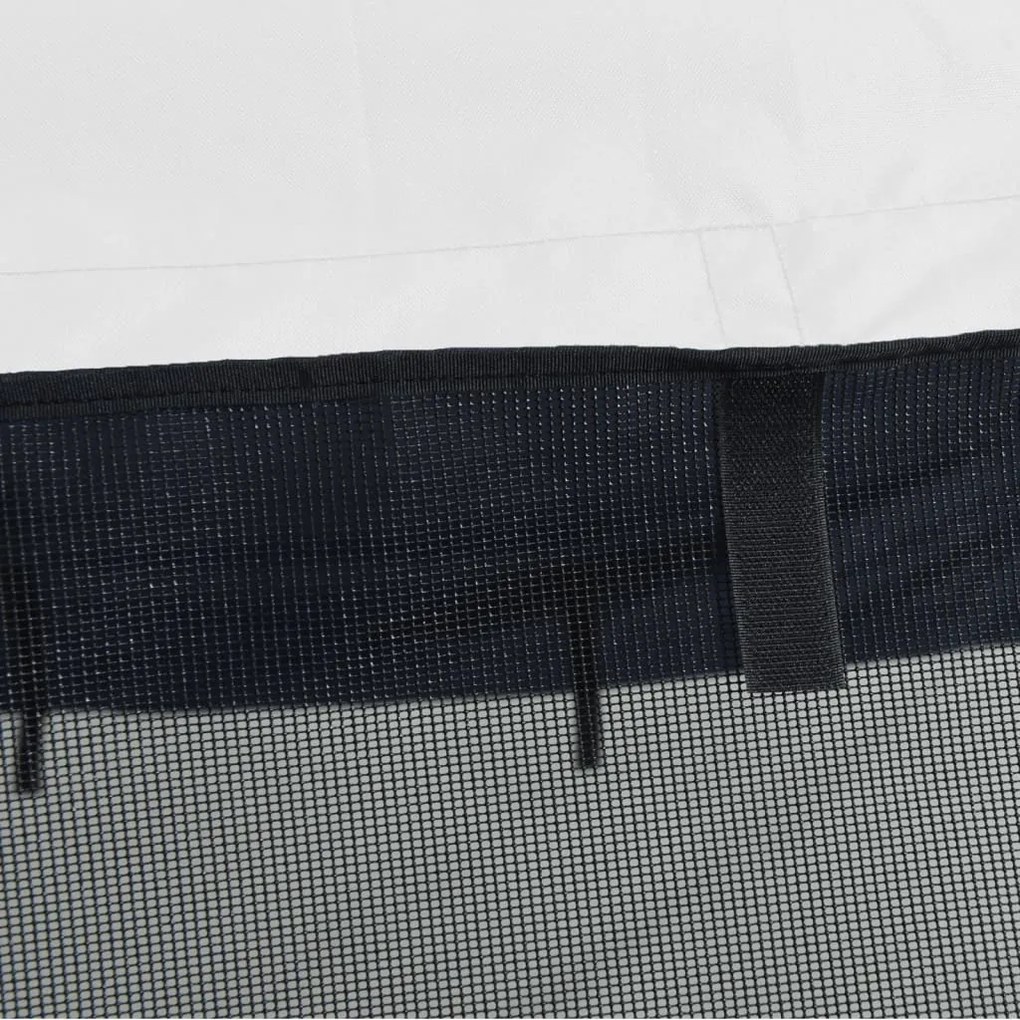 Toldo 4 arcos Bimini paredes malha laterais 243x(200-213)x137cm