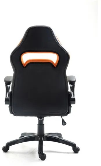 Cadeira Gaming GM400 Preto/Laranja MUVIP