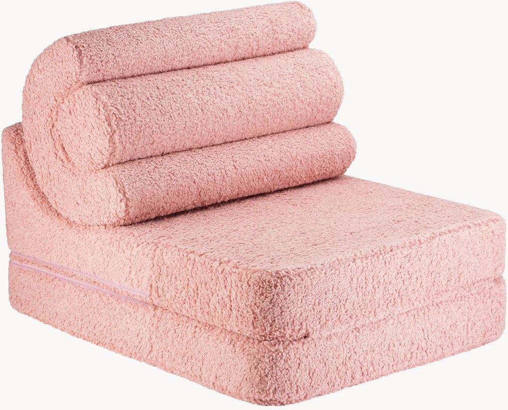 Cadeira dobrável para crianças em teddy artesanal Flipster