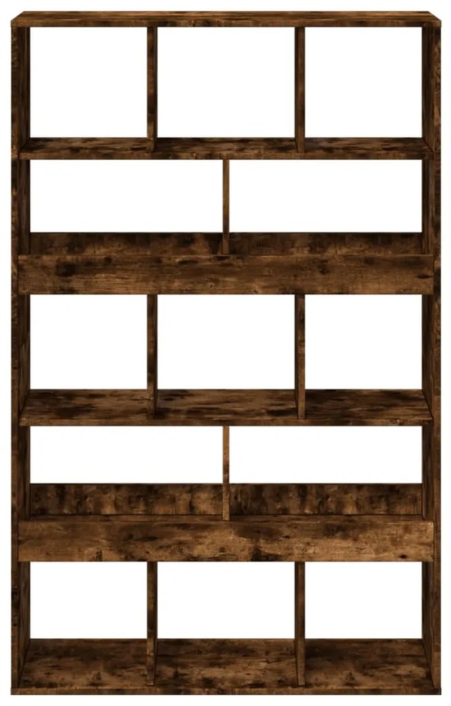 Estante 100x33x156,5 cm derivados de madeira carvalho fumado