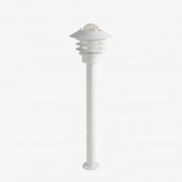 Farol Externo De Aço Inoxidável Fovar Branco - Sklum