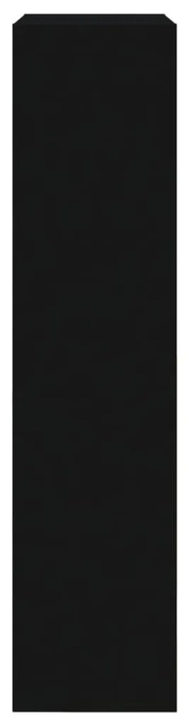 Sapateira 60x21x87,5 cm derivados de madeira preto