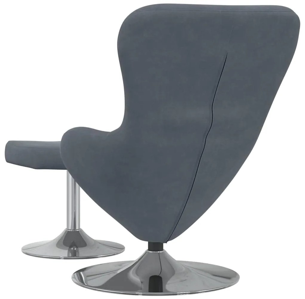 Poltronas, Recliners &amp; Cadeiras-Camas 2 pcs Cinzento escuro