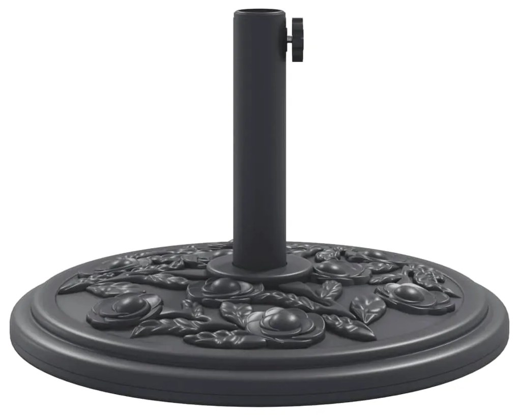 Base de guarda-sol para postes de Ø38/48 mm 12 kg redondo