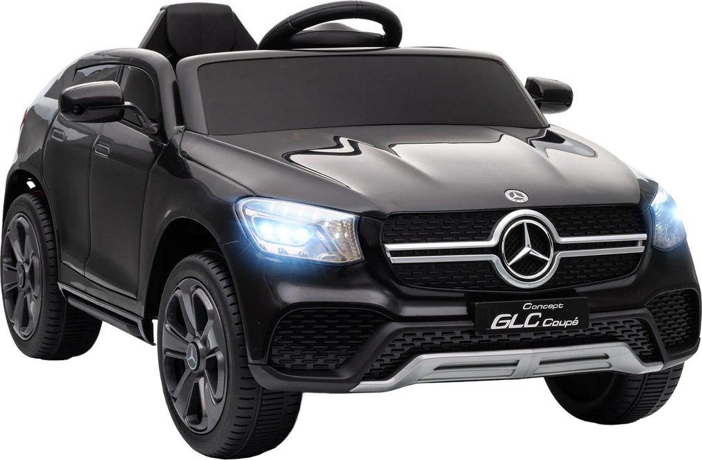 AIYAPLAY Carro Elétrico Infantil Veículo Elétrico 12V Telecomando 2,4G 3 Velocidades Partida Suave 105x68x50cm Preto | Aosom Portugal