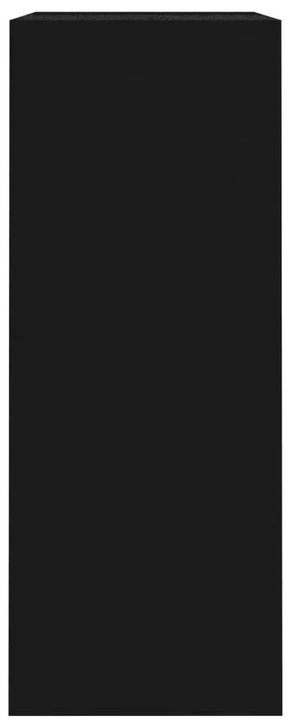 Estante 80x30x76,5 cm derivados de madeira preto