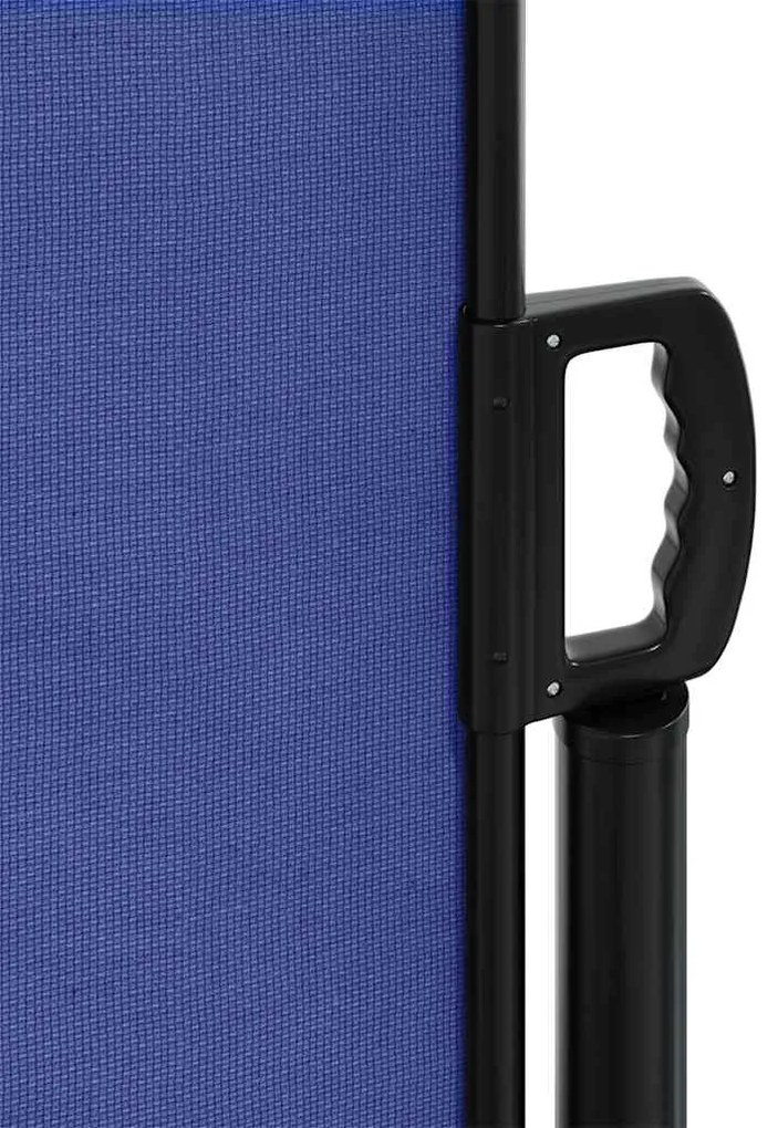 Toldo lateral retrátil 117x300 cm azul
