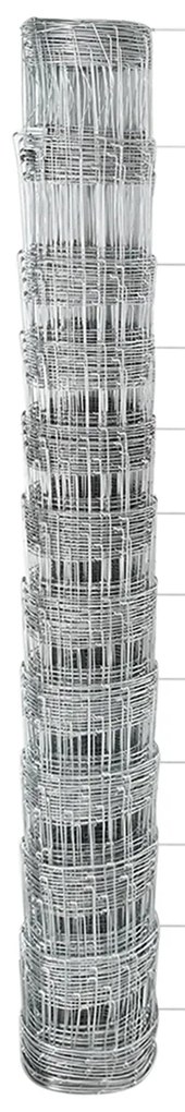Cerca vidaXL de 1.2x25 m em Aço Galvanizado