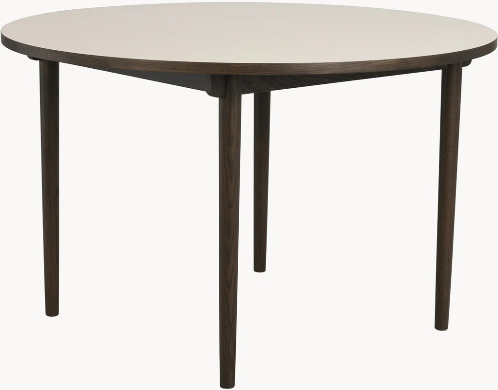 Mesa de jantar redonda Fairmount, Ø 120 cm