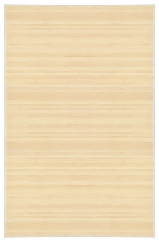 vidaXL Tapete de bambu 100x160 cm natural