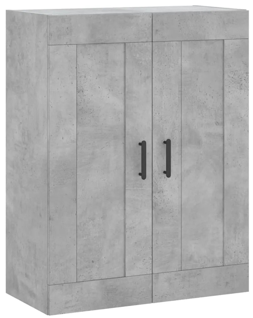 Armário alto 69,5x34x180 cm derivados de madeira cinza cimento