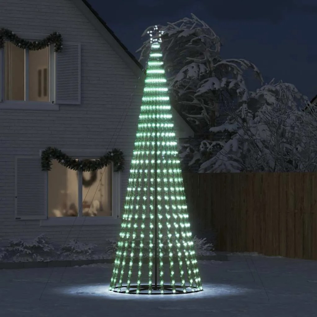 LED Árvore de Natal 1028 LEDs Branco Frio 403 cm