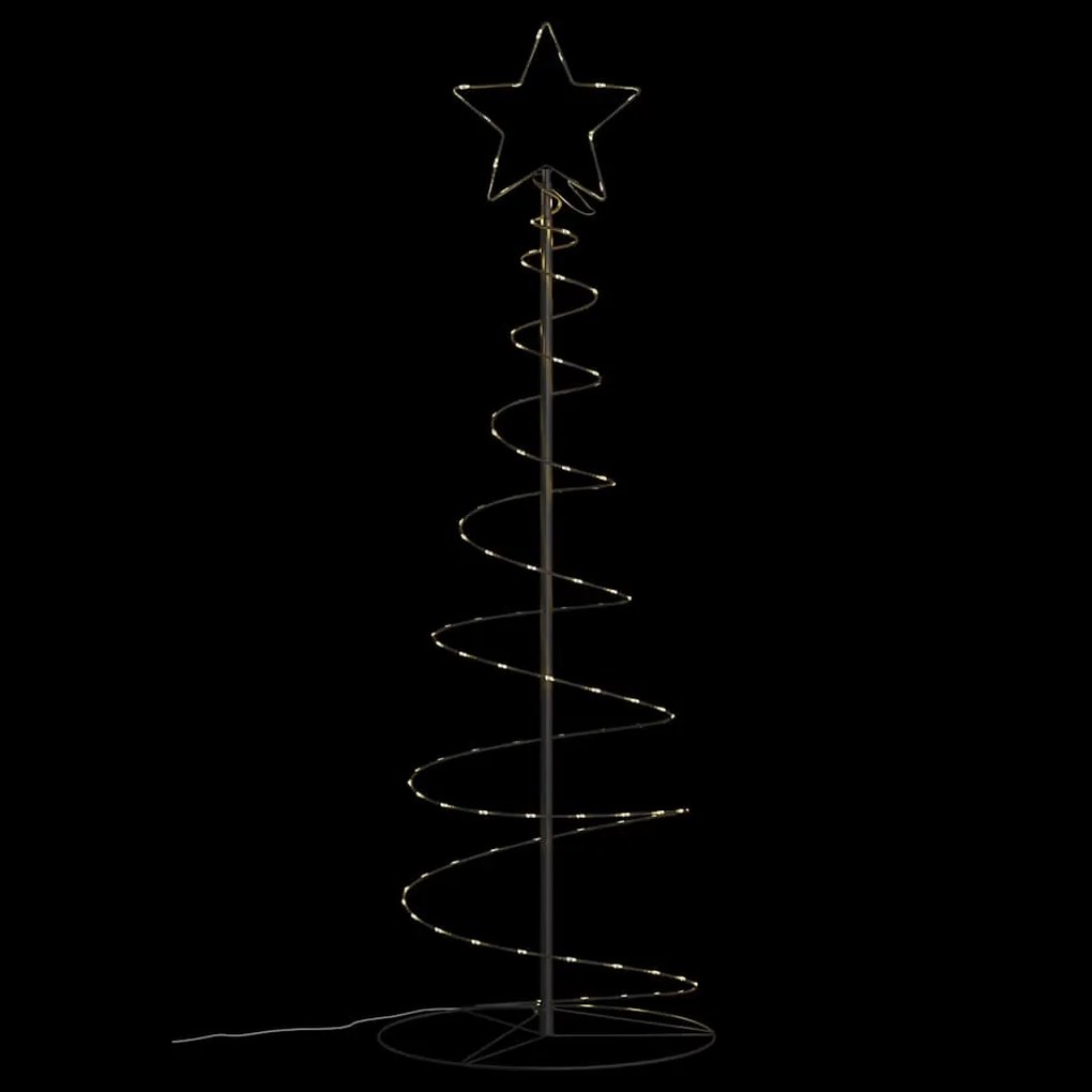 LED Árvore de Natal 100 LEDs Branco Quente 150 cm