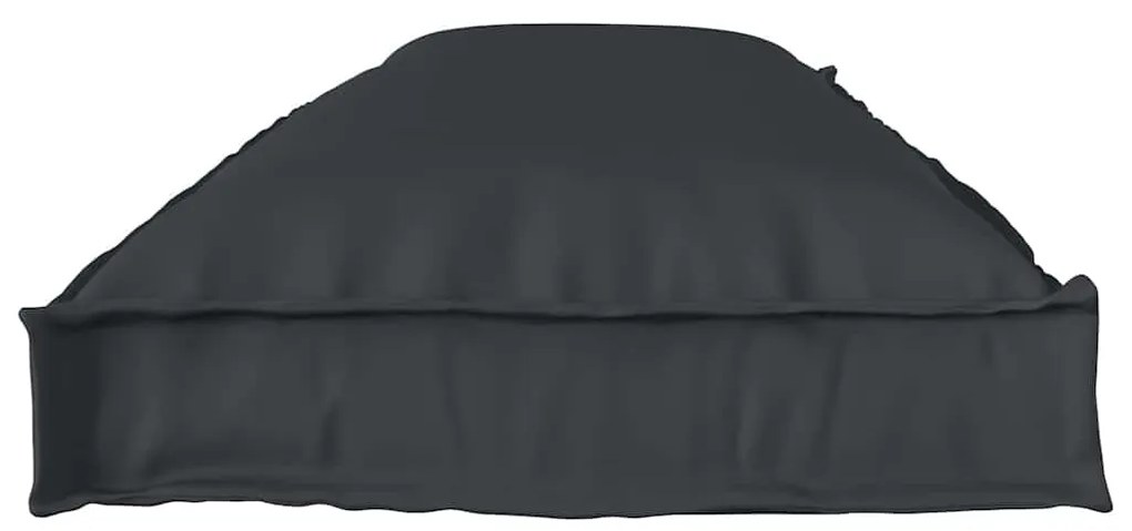 Cushions para Palete para Banco 2 pcs Preto 150x40x8 cm Tecido Oxford